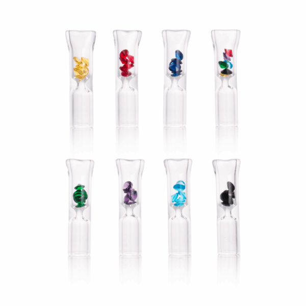 Swirl Glass Filter Tips