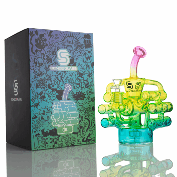 Rainbow Glass Bong - Image 25