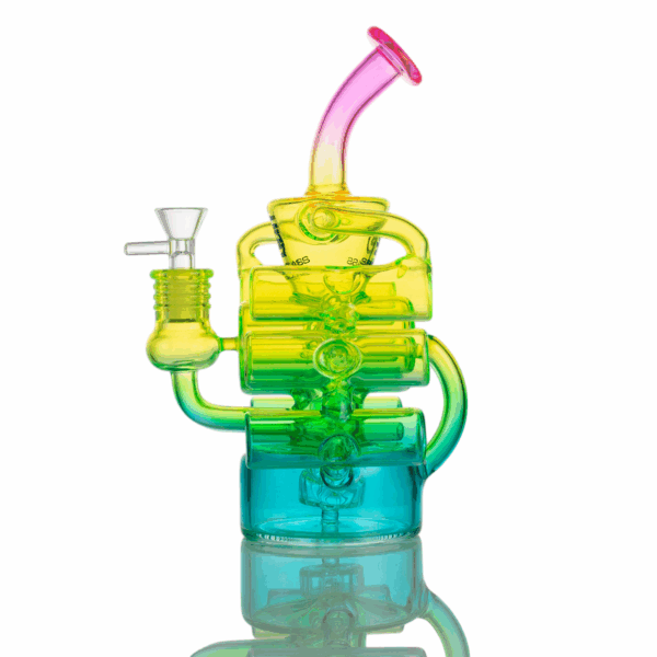 Rainbow Glass Bong - Image 28