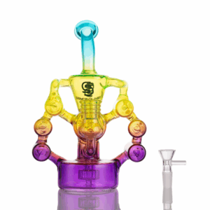 Rainbow Glass Bong