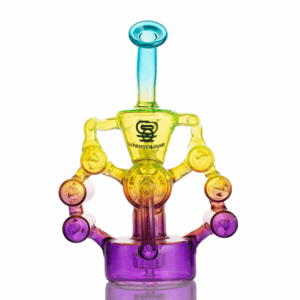 Rainbow Glass Bong - Image 5