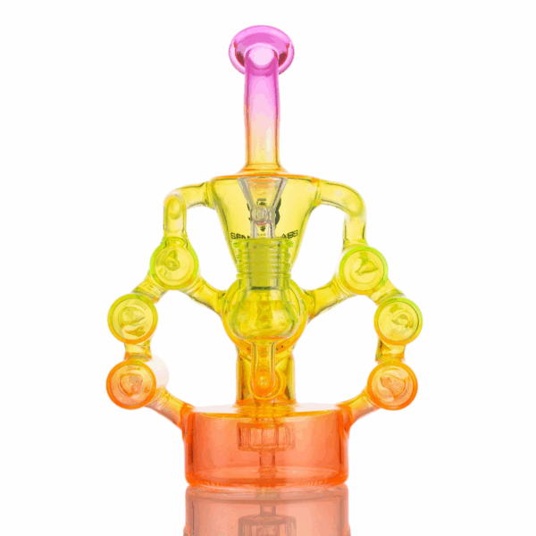 Rainbow Glass Bong - Image 6