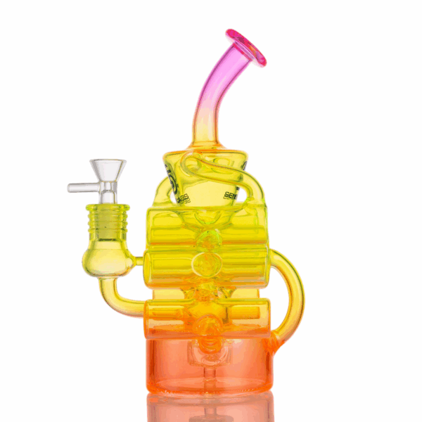 Rainbow Glass Bong - Image 8