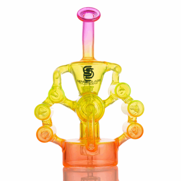 Rainbow Glass Bong - Image 9