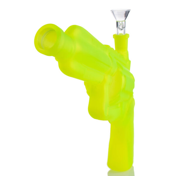 Frosted Glass Revolver Bong - Image 4