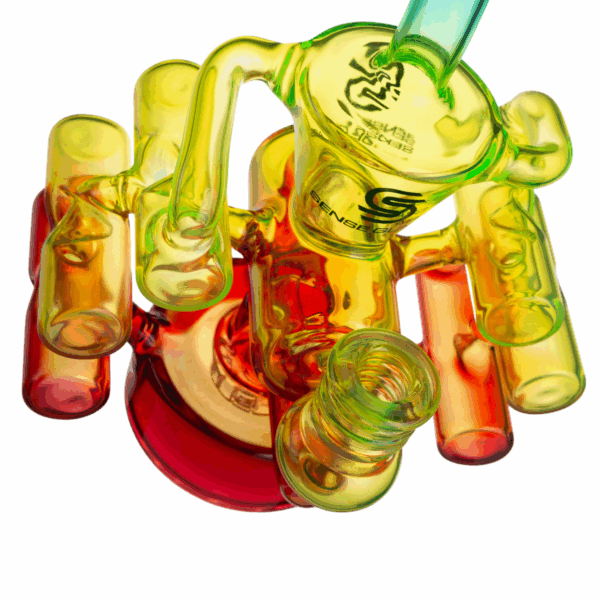 Rainbow Glass Bong - Image 14