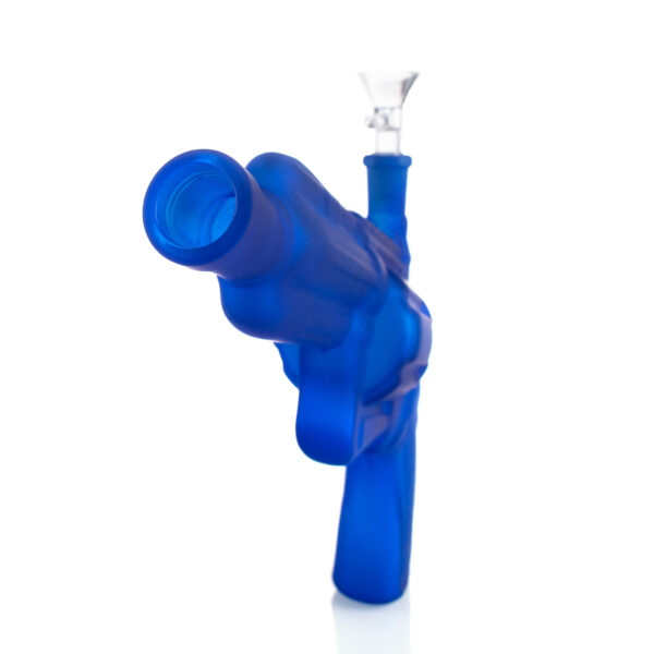 Frosted Glass Revolver Bong - Image 8