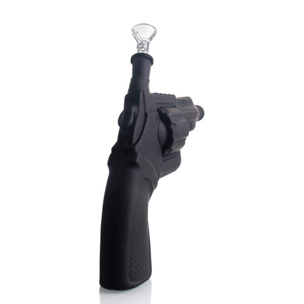 Frosted Glass Revolver Bong - Image 11