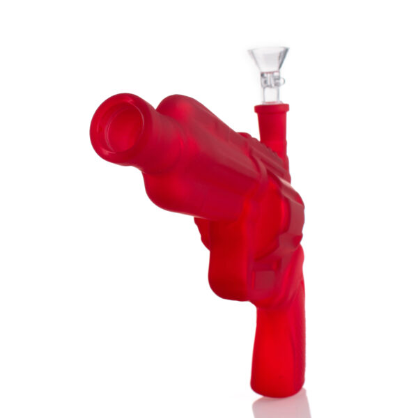 Frosted Glass Revolver Bong - Image 15