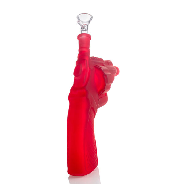 Frosted Glass Revolver Bong - Image 16