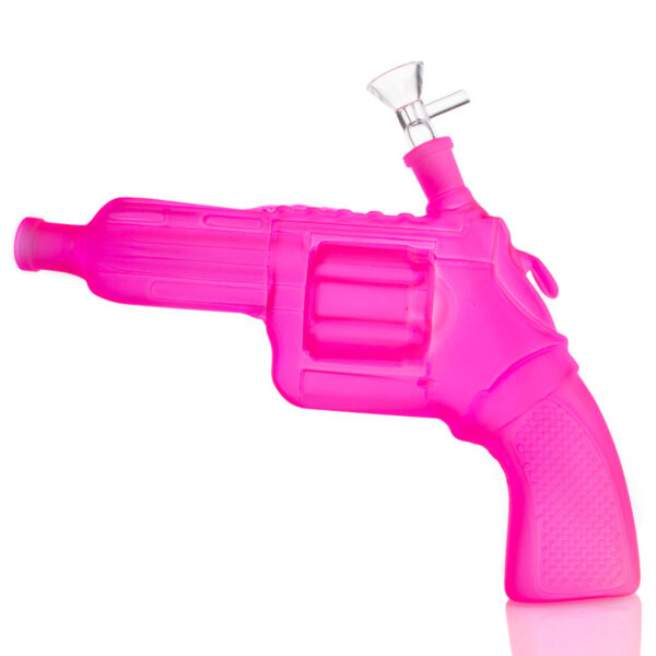 Frosted Glass Revolver Bong - Image 17