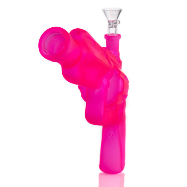 Frosted Glass Revolver Bong - Image 18