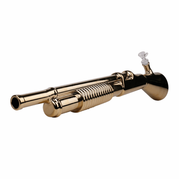 Plated Shotgun Glass Bong - Image 17