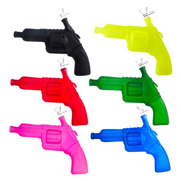 Frosted Glass Revolver Bong - Image 20